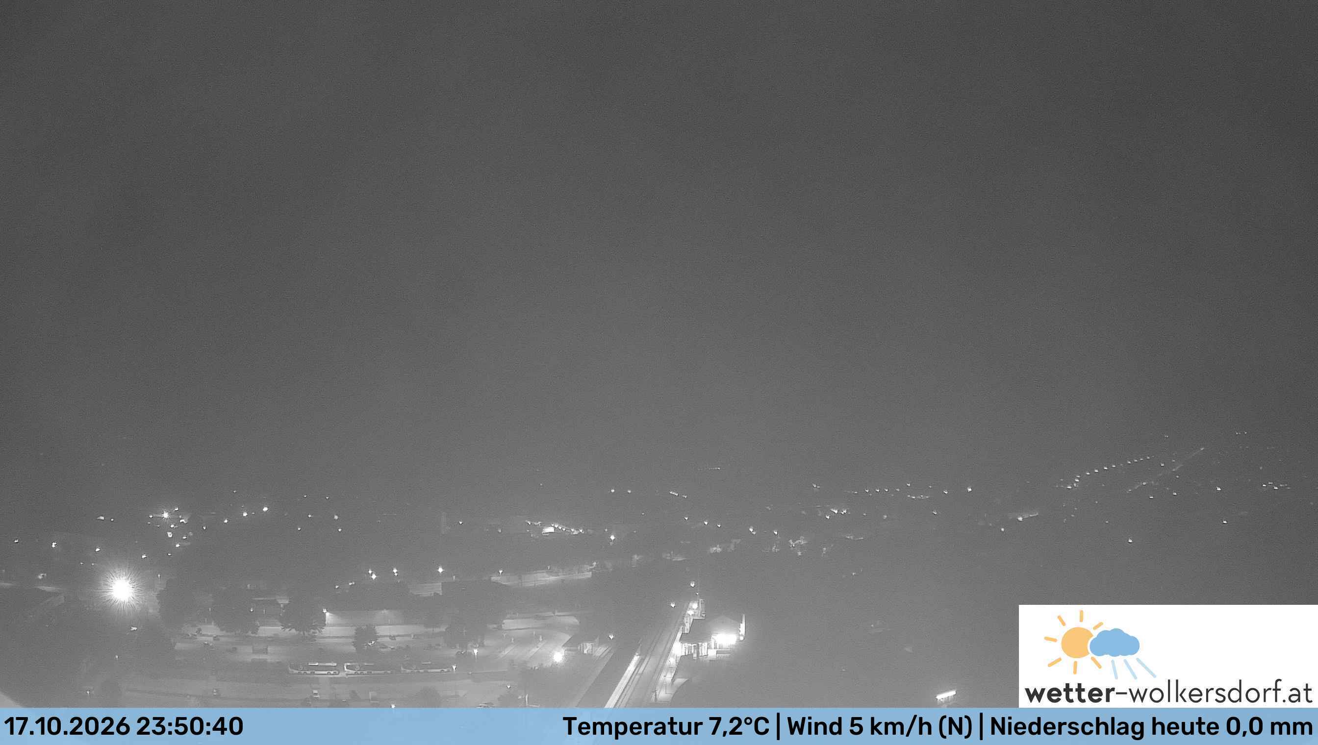 Webcam Wolkersdorf, Blick über den Ort