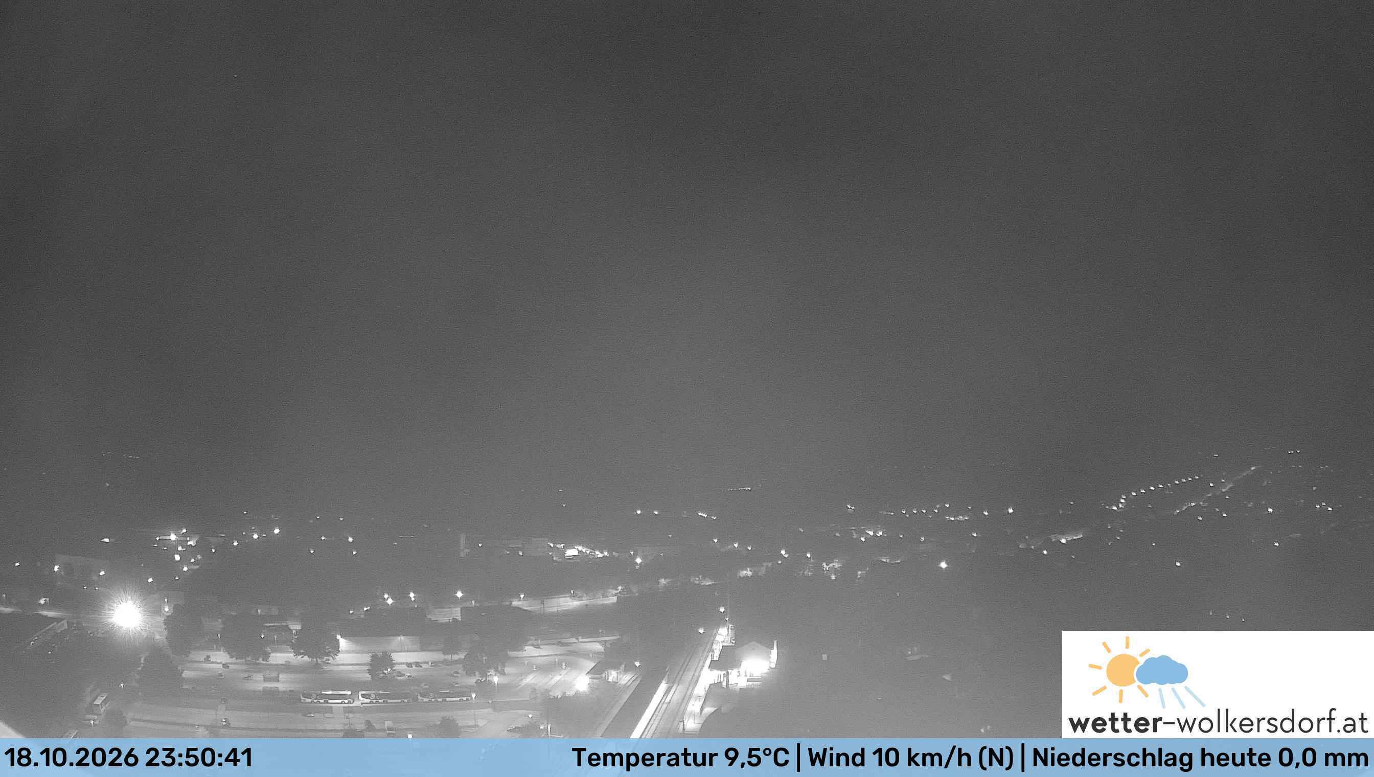 Webcam Wolkersdorf, Blick über den Ort