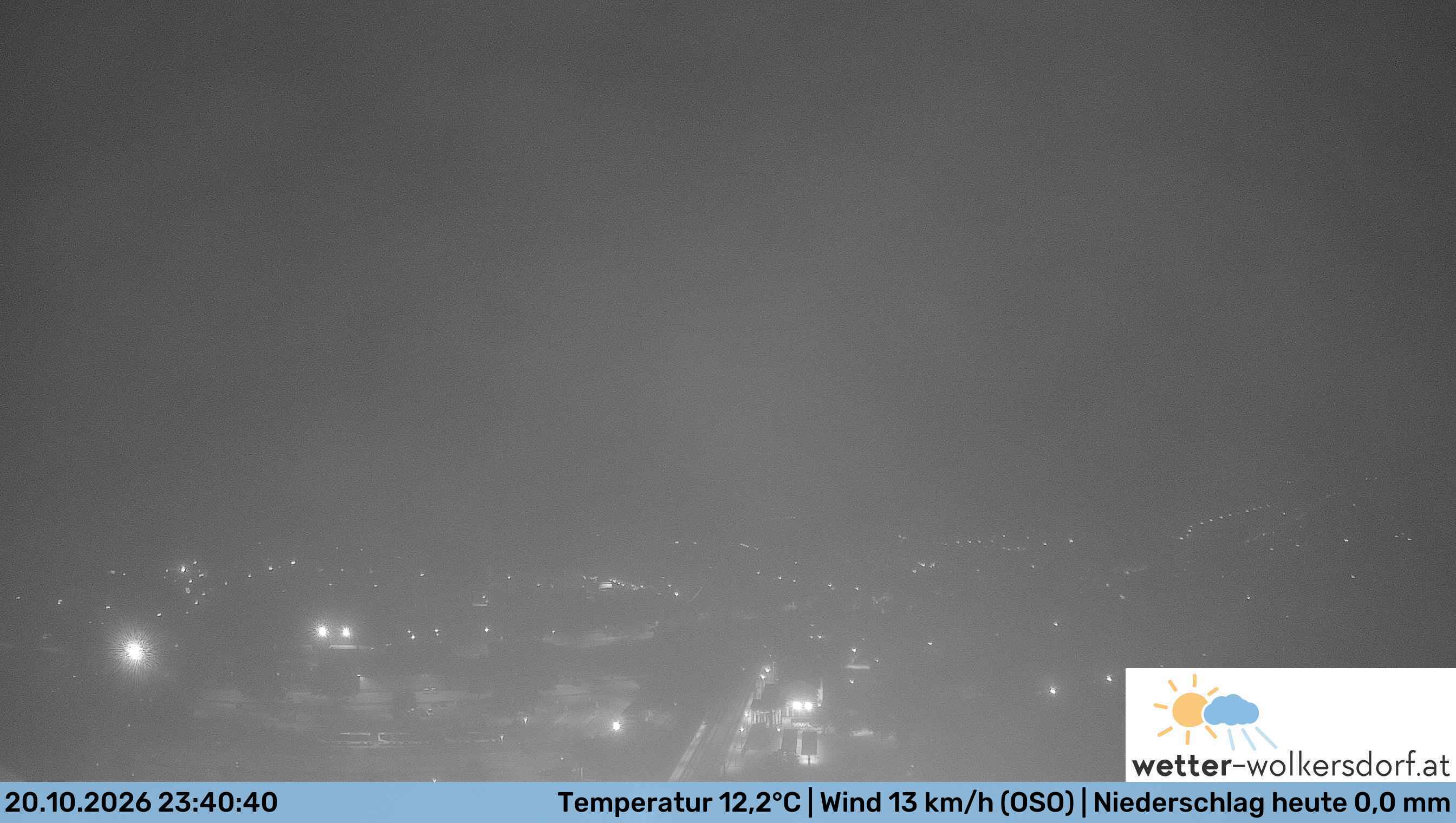 Webcam Wolkersdorf, Blick über den Ort