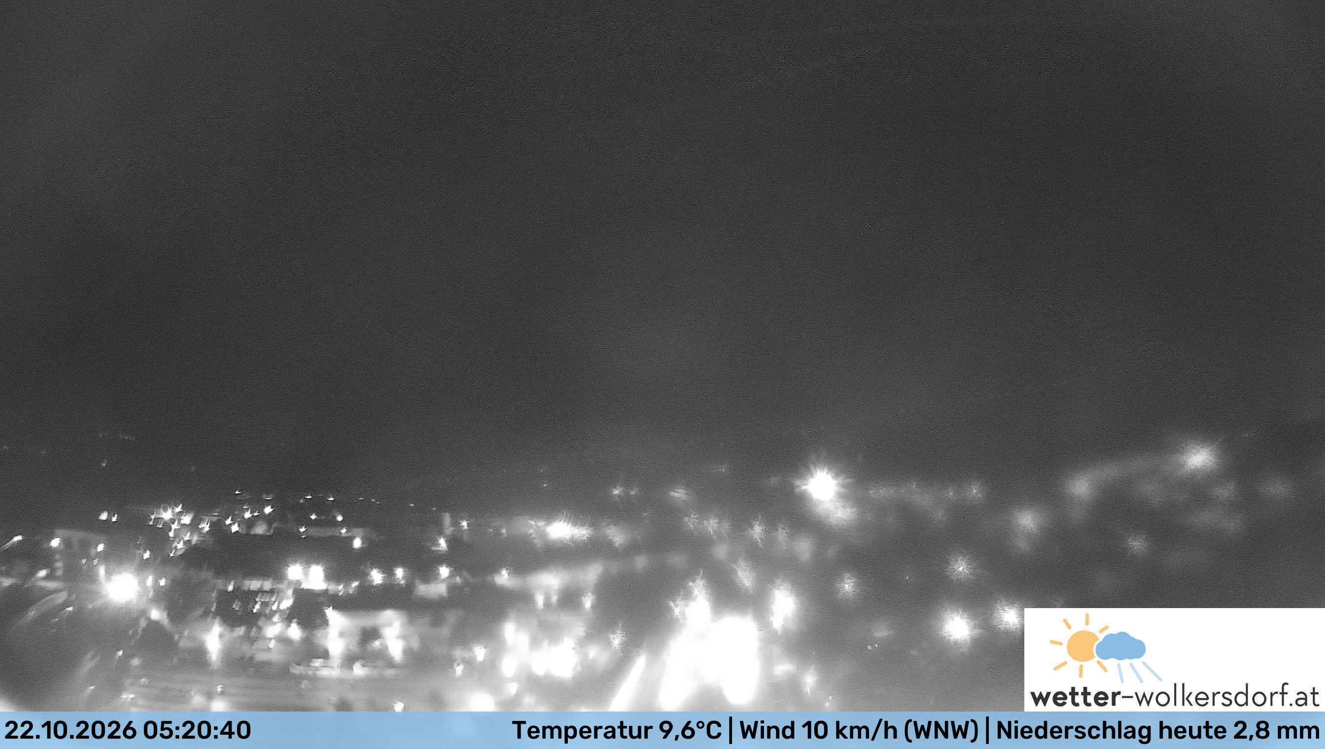 Webcam Wolkersdorf, Blick über den Ort